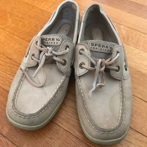 Sperry Top Sider Leather Boat Shoes 8